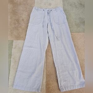 Gust Living Light Gray Wide-Leg Pants
